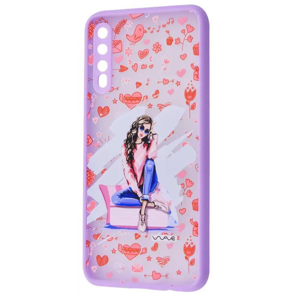 Чохол WAVE Cartoon Case (PC+TPU) для Samsung Galaxy A30s/A50 (A307F/A505F) (heart overload)
