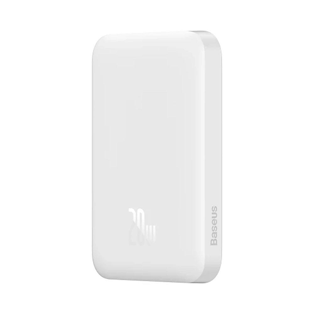Портативна Батарея Baseus Magnetic Mini 20W 6000mAh (білий)
