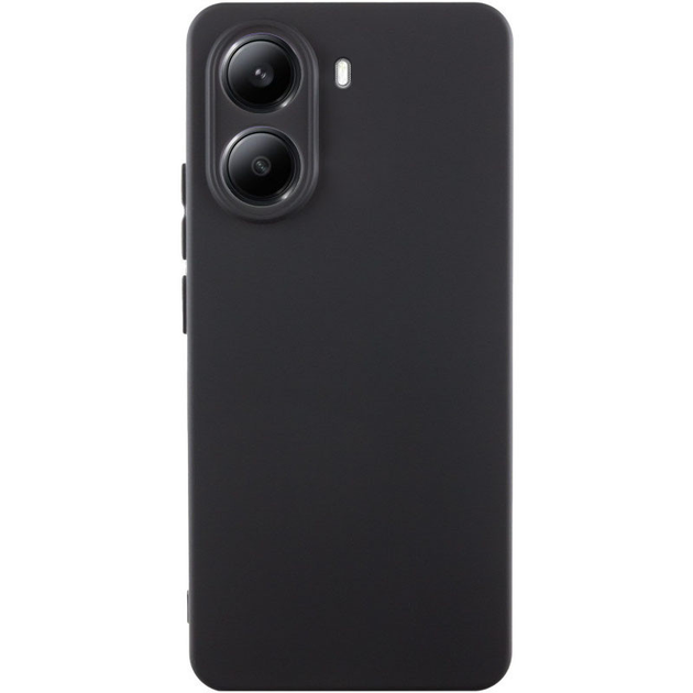 Чохол Silicone Cover Lakshmi Full Camera (AAA) для Xiaomi Poco X7 Pro (Чорний / Black)