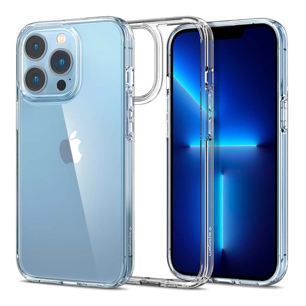 Чохол Spigen для Apple iPhone 13 Pro Crystal Hybrid, Crystal Clear