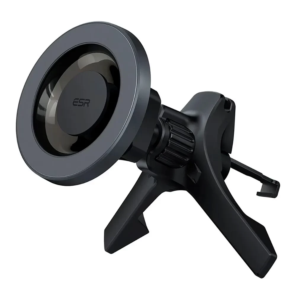 Автотримач ESR HaloLock Magnetic Car Mount Metallic Grey для iPhone