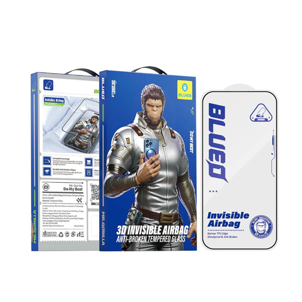 Захисне скло Blueo для iPhone 17 Air NPB9 Anti-glare Full Cover Anti static Black