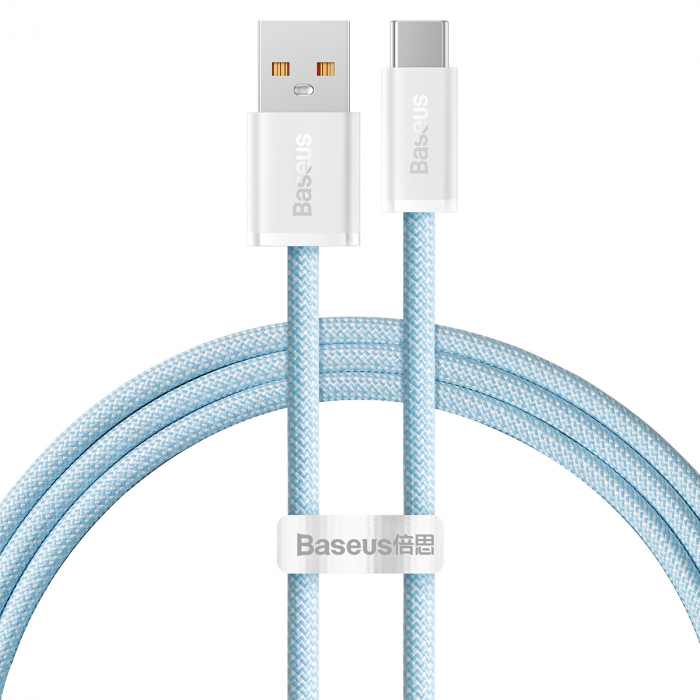 Кабель Baseus Dynamic Series Fast Charging Type-C 100W 1m (Синій)
