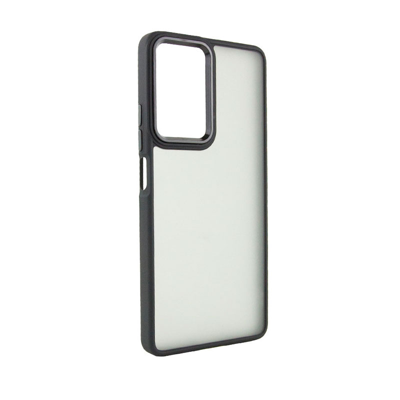 Чохол TPU Lyon frosted для Xiaomi Redmi Note 11(Global)/Note 11S (Black)