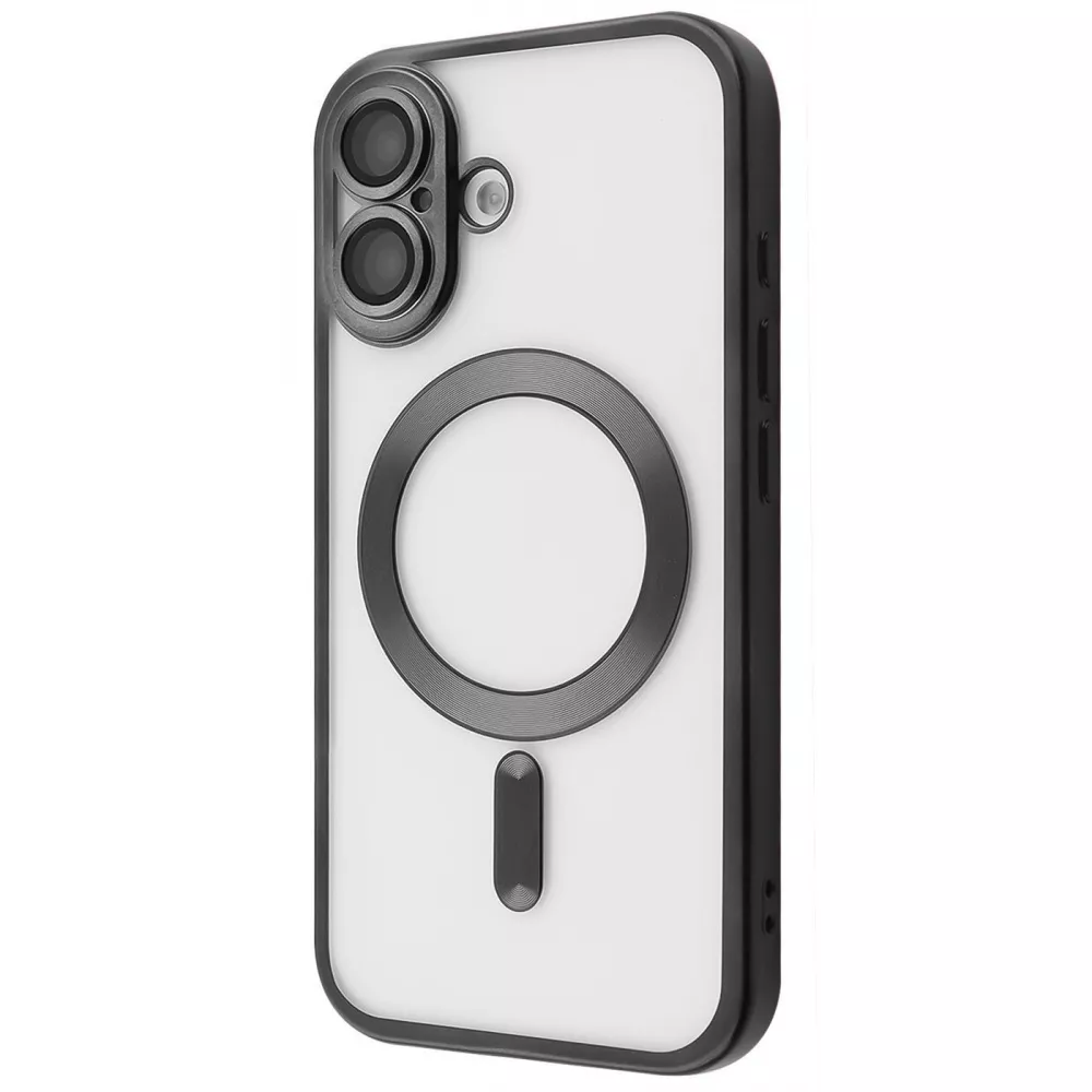 Чохол Metal Matte Case with Magnetic Ring iPhone 17 (чорний титан)