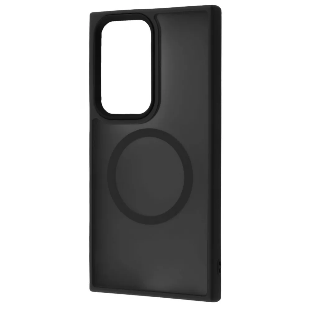 Чохол WAVE Matte Insane Case with MagSafe Samsung Galaxy S22 Ultra (чорний)