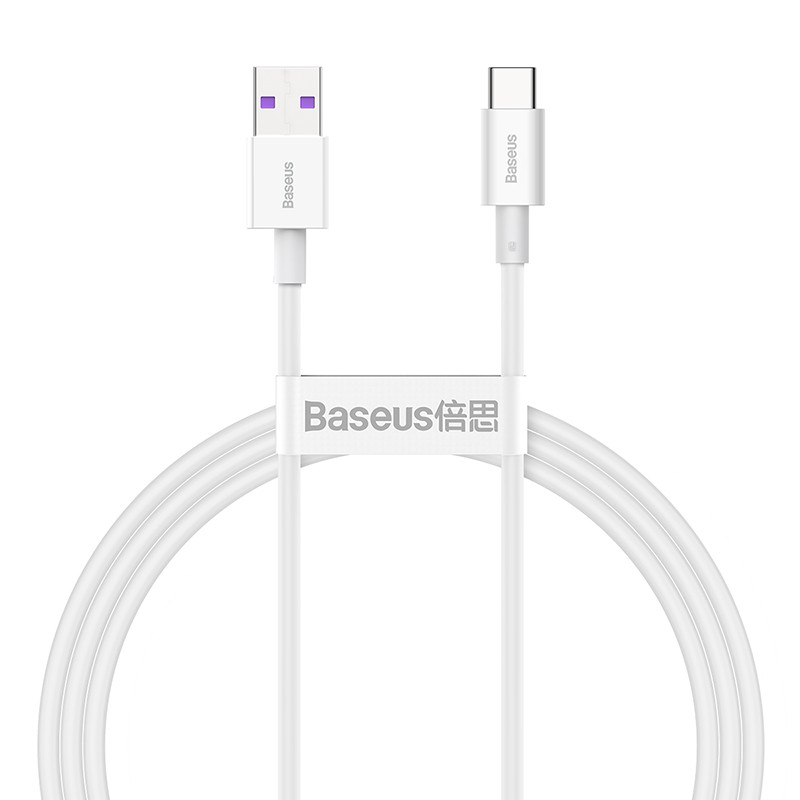 Кабель Baseus Superior Series Fast Charging Type-C 66W 1m Білий