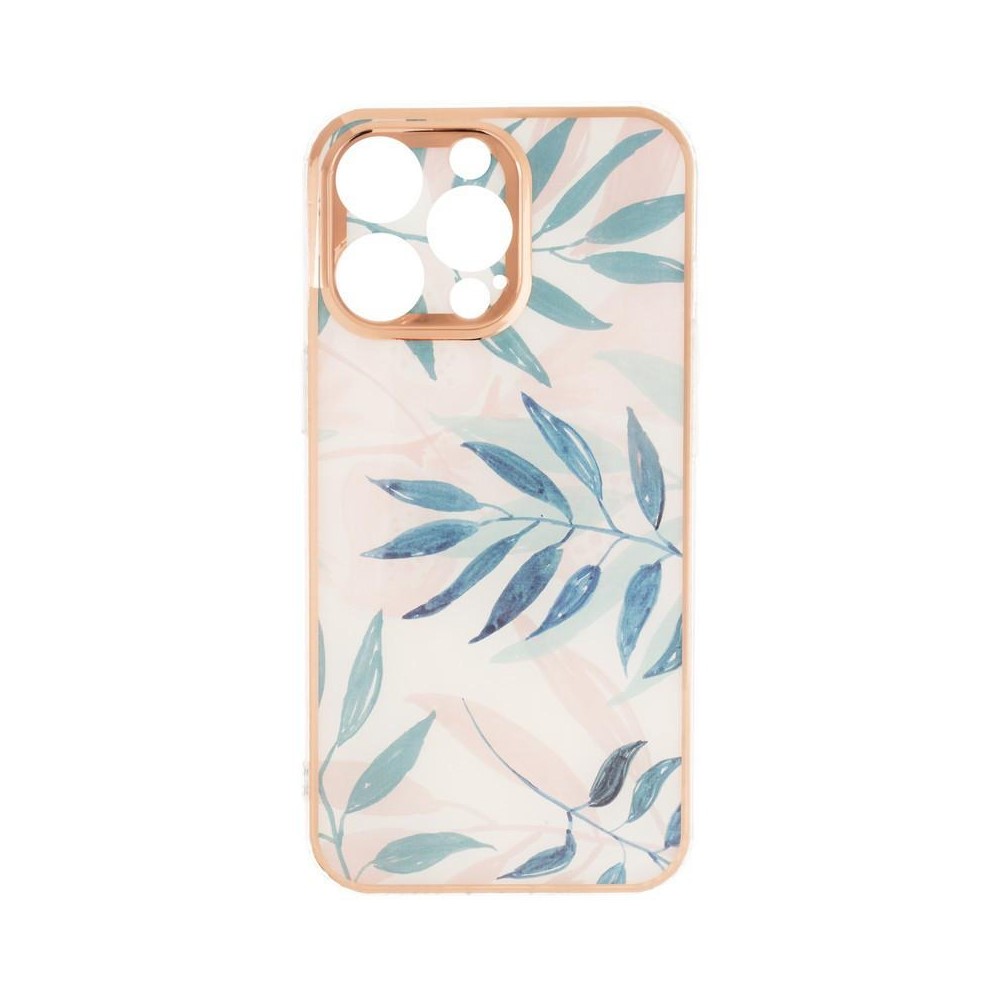 Чохол Gelius Leaf Case iPhone 13 Pro Pink Grass