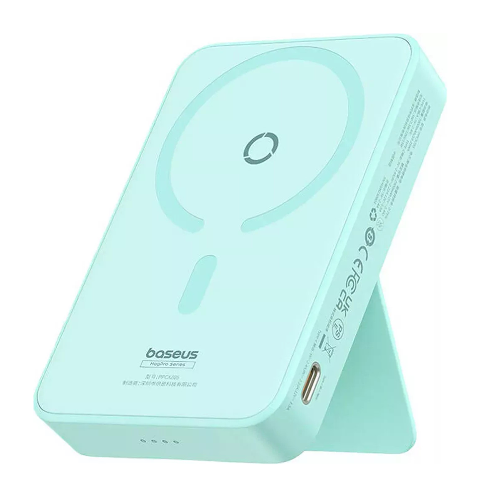 Портативна Батарея Baseus MagPro Magnetic Bracket 5000mAh 20W (блакитний)