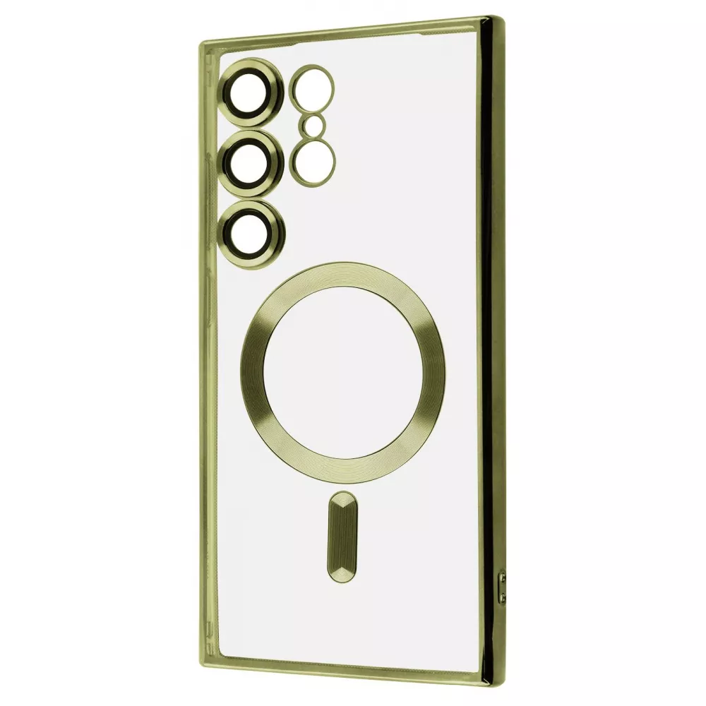 Чохол WAVE Metal Color Case with Magnetic Ring Samsung Galaxy S24 Ultra (золотий)