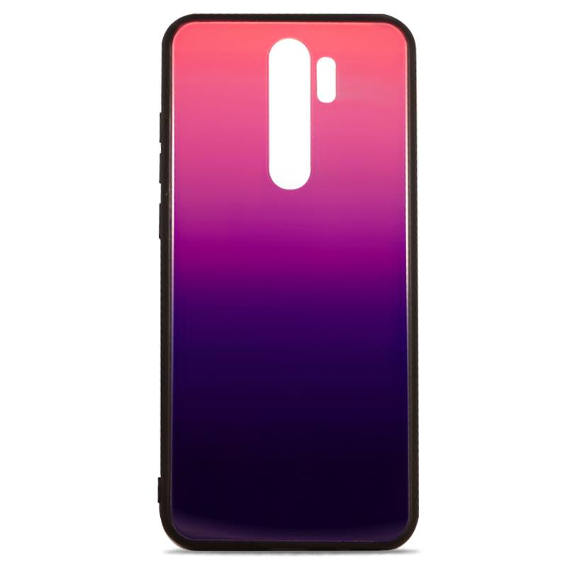 Чохол Glass Case Gradient Xiaomi Redmi Note 8 Pro (Purple)