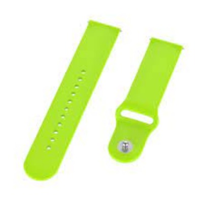 Ремінець універсальний Sport Band 22mm (Лимоно зелений/Lime Green)