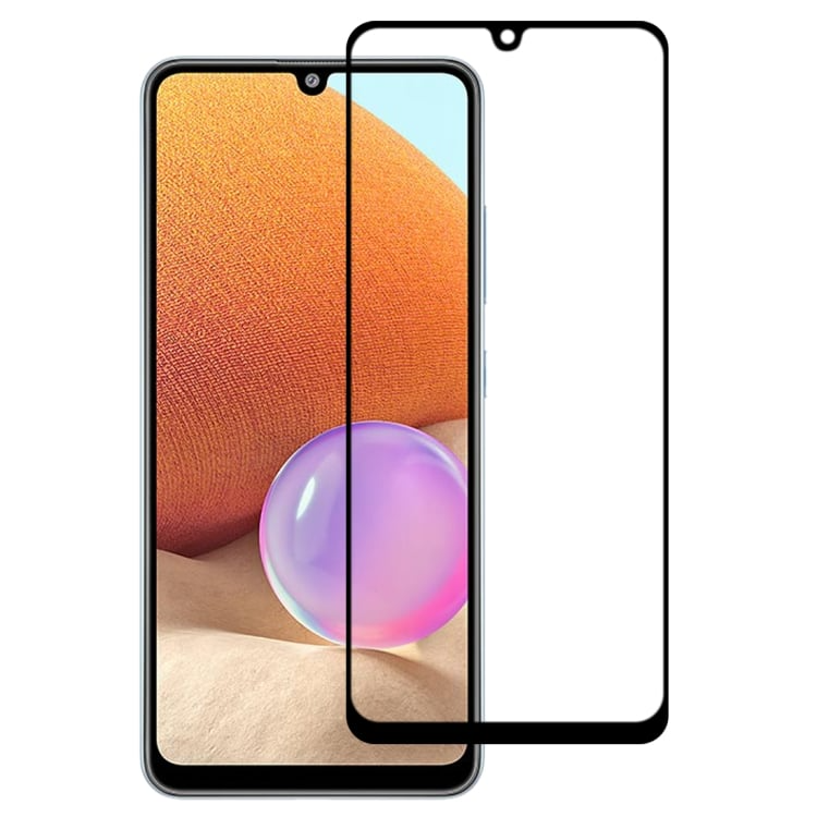 Захисне скло MaiKai 3D Amazing Full Glass для Samsung A325 4G (A32-2021) Чорний