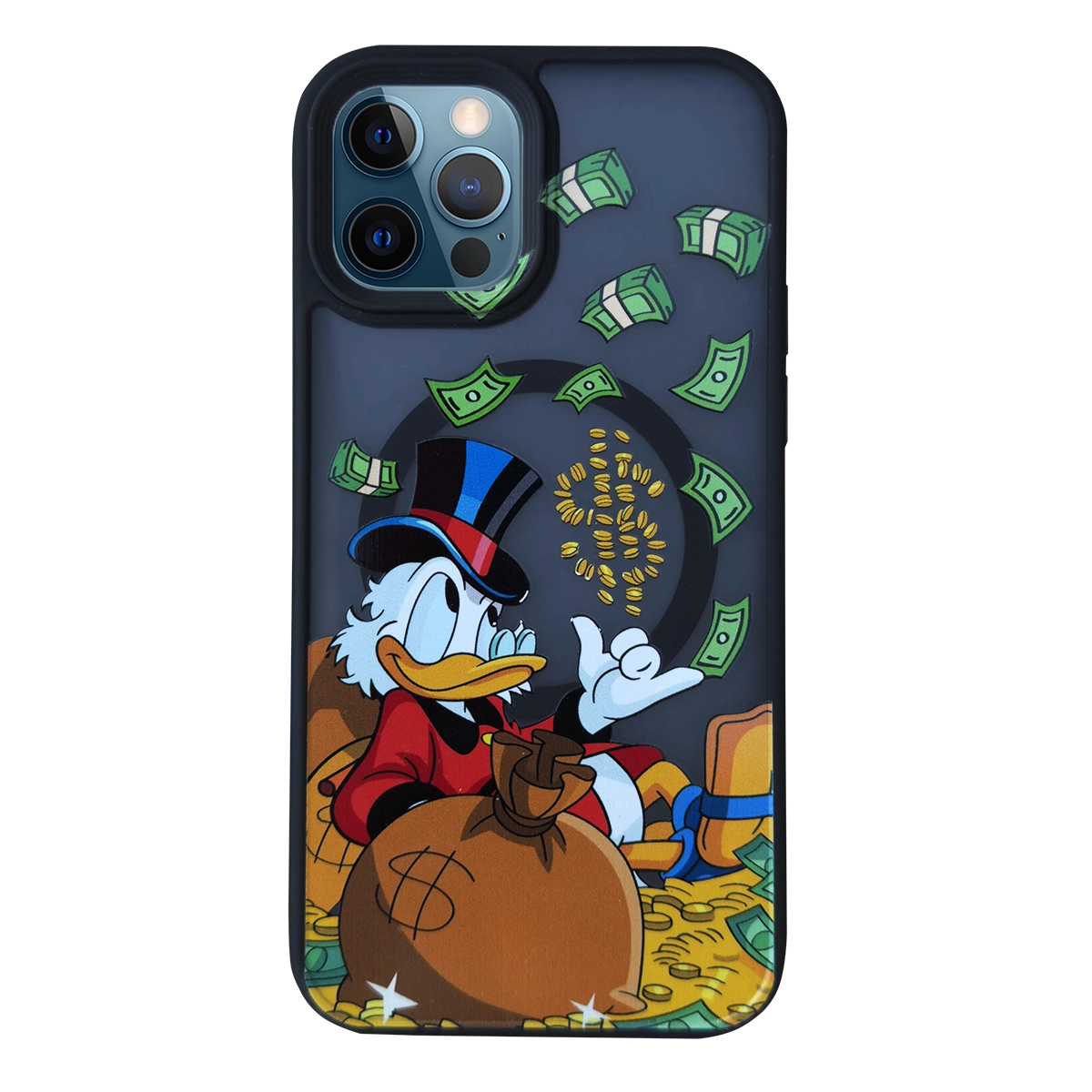 Чохол MaiKai Strong Art Series with Magnetic для iPhone 15 Pro Max (Dollar Duck)