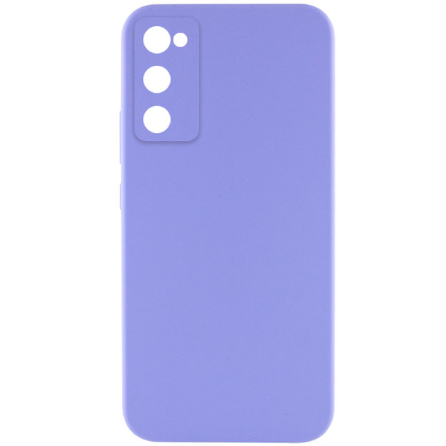 Чохол Silicone Cover Lakshmi Full Camera (AAA) для Samsung Galaxy S20 FE (Бузковий / Dasheen)