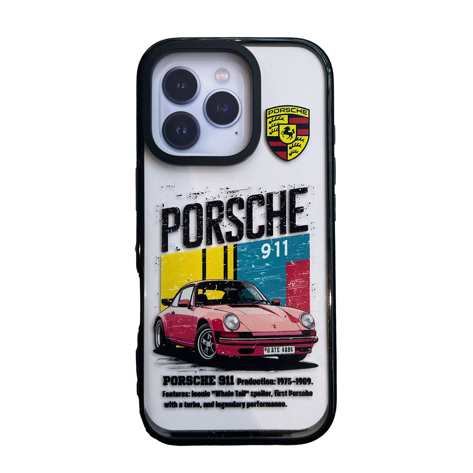 Чохол MaiKai Titan Art Series для iPhone 16 Pro (Porsche 911-75