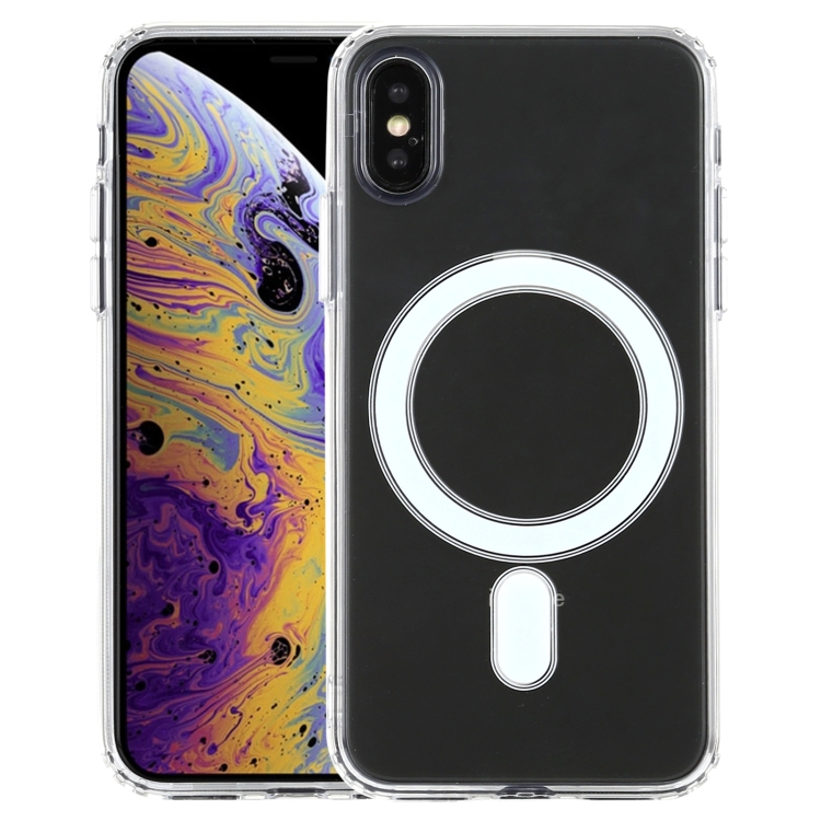 Чохол MaiKai Magnetic Clear Case для iPhone XS Max (прозорий)