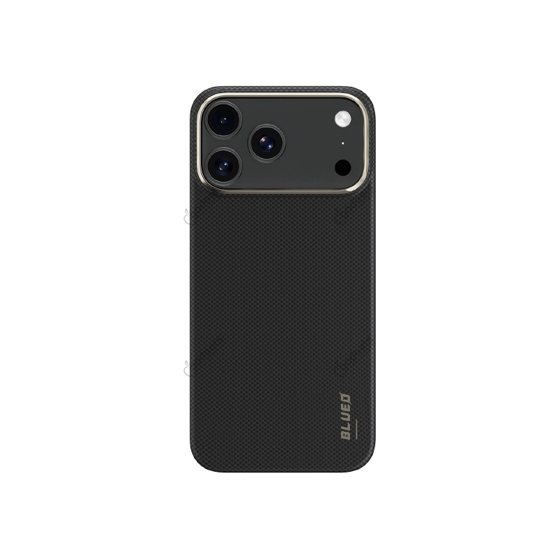 Чохол Blueo Air Aramid Fiber Magnetic Case 600D Kevlar Ultra-Slim for iPhone 17 Pro, Black