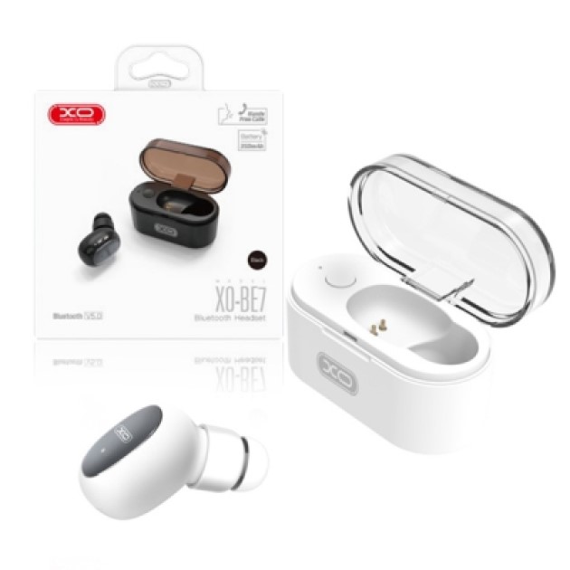 Bluetooth гарнітура XO BE7 White