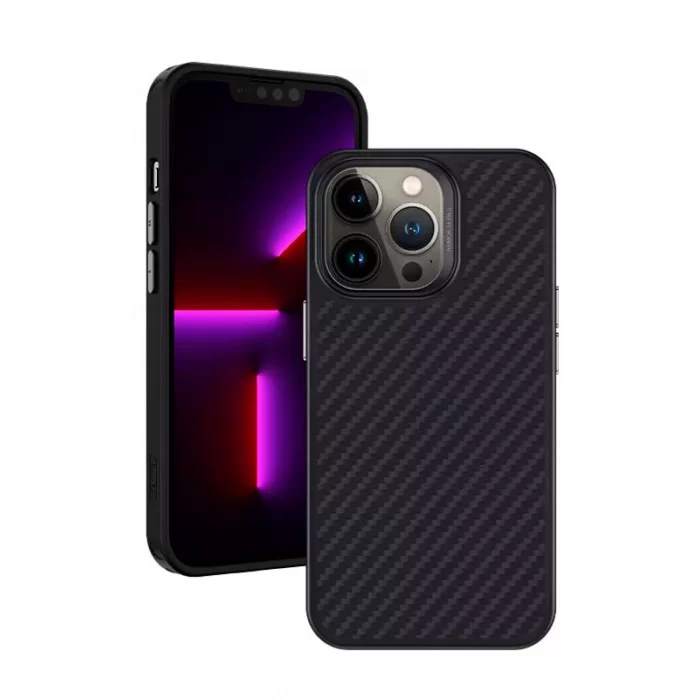 Чохол Blueo Aramid Fiber Anti-Drrop Case for iPhone 13 Pro Max with MagSafe Black
