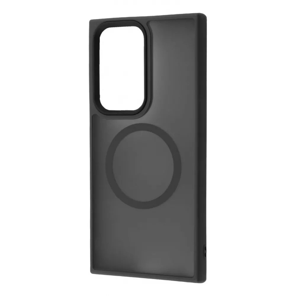 Чохол WAVE Matte Insane Case with MagSafe Samsung Galaxy S23 Ultra (чорний)
