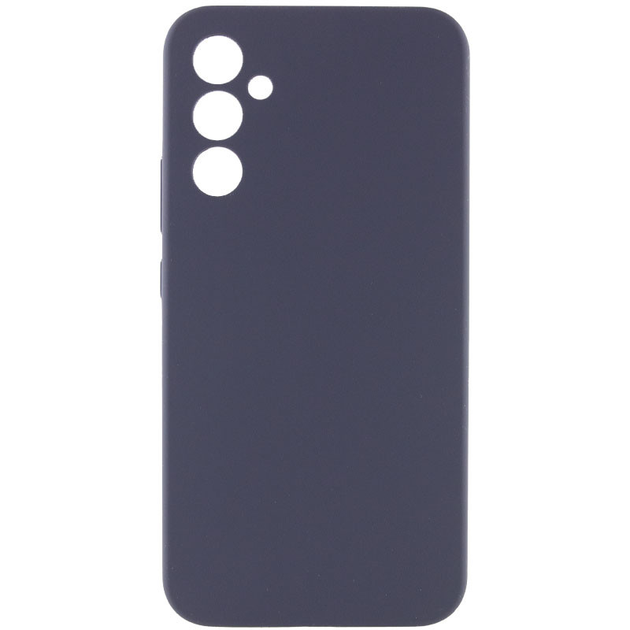 Чохол Silicone Cover Lakshmi Full Camera (AAA) для Samsung Galaxy A56 5G (Сірий / Dark Gray)