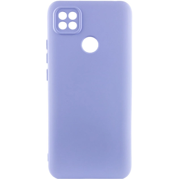 Чохол Silicone Cover Lakshmi Full Camera (A) для Xiaomi Redmi 9C/10A (Бузковий/Dasheen)