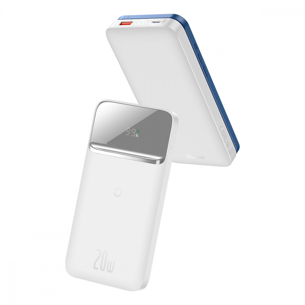 ПБЗП Baseus Magnetic 10000mAh 20W 2022 Edition (білий)