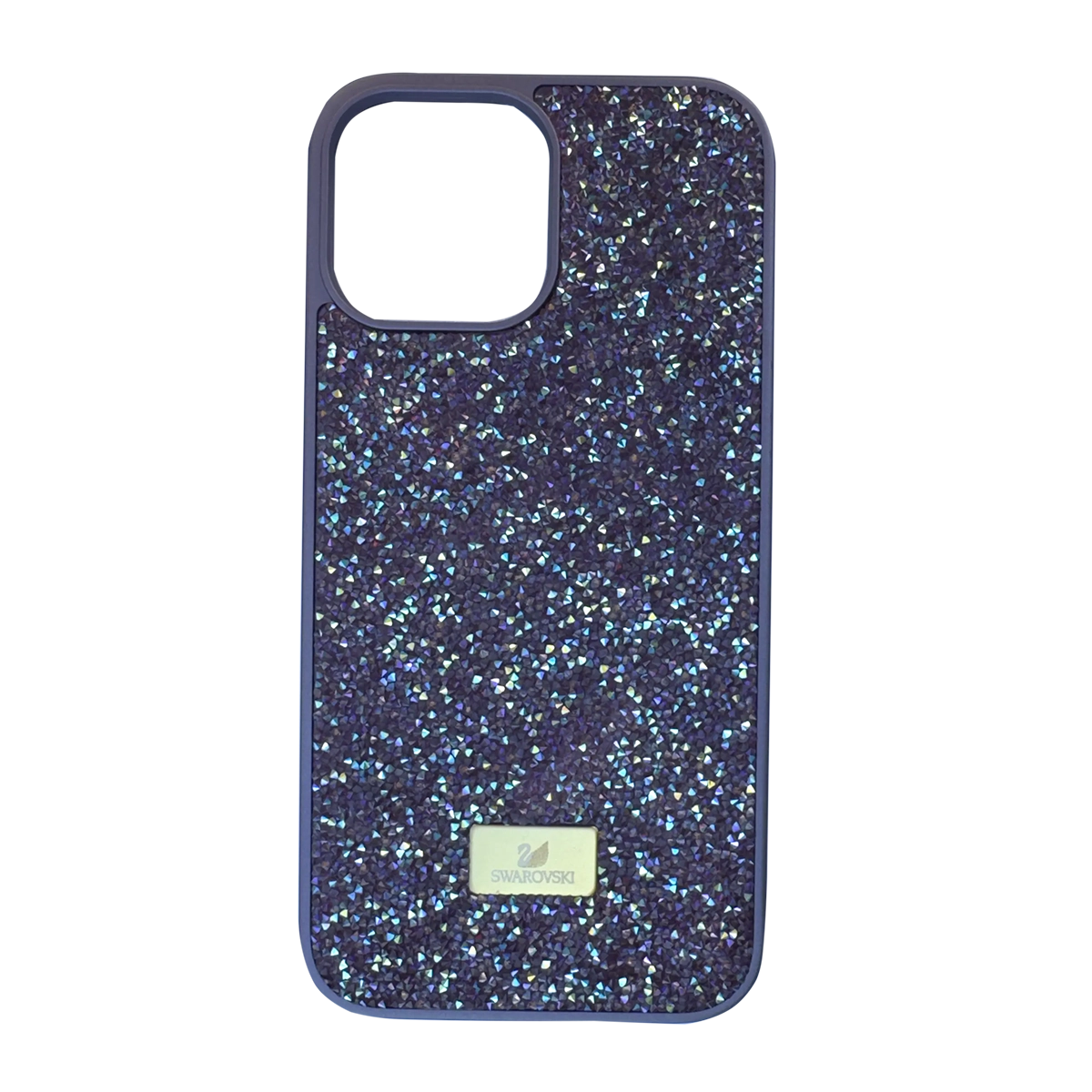 Чохол Swarovski shimmer iPhone 15 Pro Max (бузковий)
