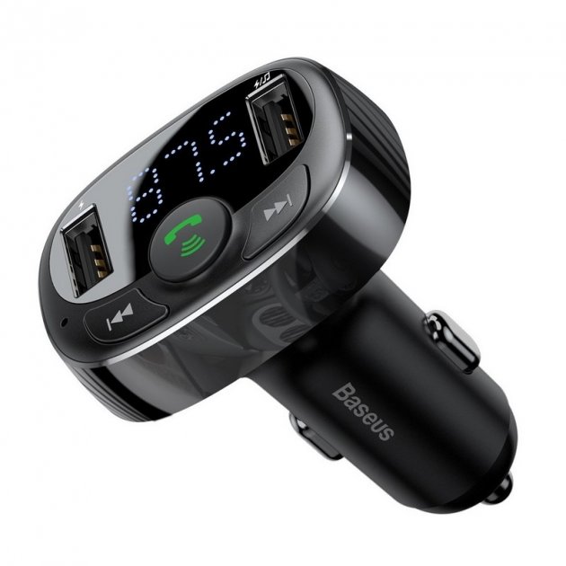 АЗП Baseus FM Launcher Enjoy 3,4A (black)