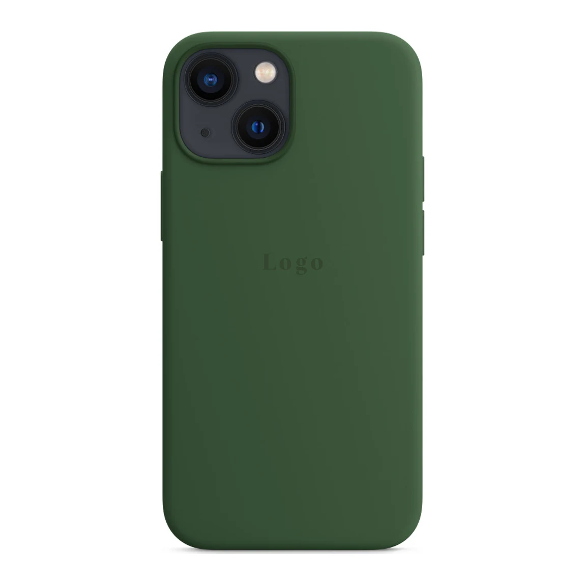 Чохол Silicon Case Full Cover iPhone 13 mini (clover)