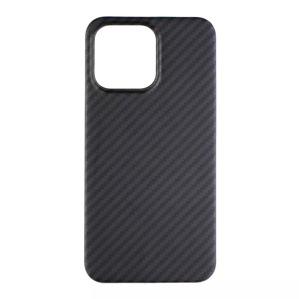 Чохол бампер для iPhone 13 Pro Anomaly Carbon Plaid (відкритий модуль камери) - Black