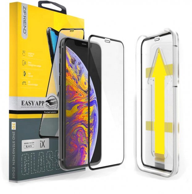 Захисне Скло ZiFriend Auto 3D для iPhone XS Max/11 Pro Max