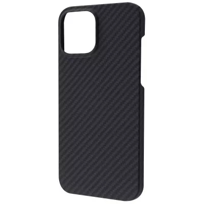 Чохол WAVE Premium Carbon Slim with MagSafe iPhone 13 Pro Max (чорний)