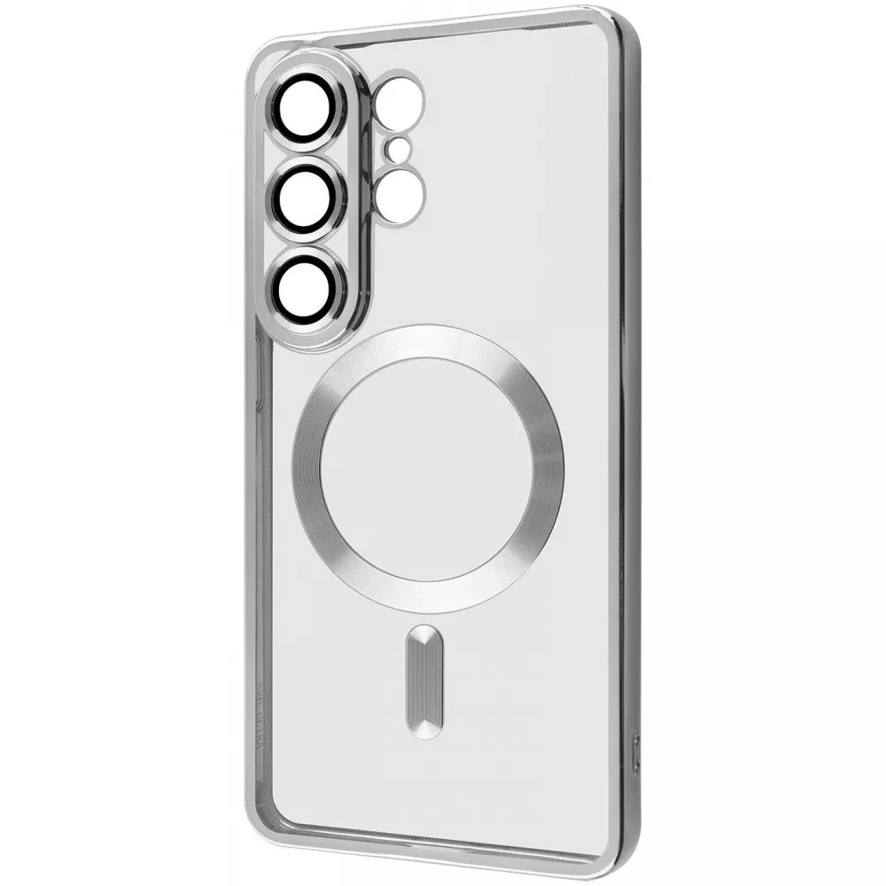 Чохол WAVE Metal Color Case with Magnetic Ring Samsung Galaxy S26 Ultra (срібний)