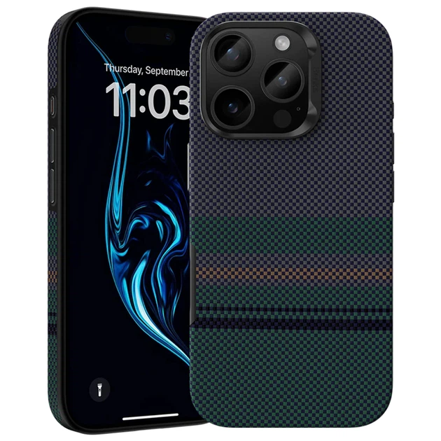 Чохол Benks Armor Pro Aurora Case for iPhone 16 Pro with MagSafe Black