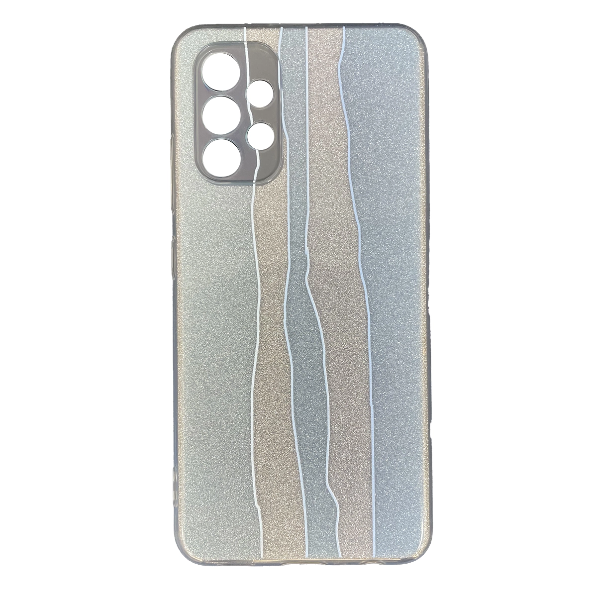 Чохол MaiKai Rainbow Glitter Case for Samsung A325 (A32) Blue