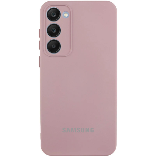 Чохол Silicone Cover Lakshmi Full Camera (AAA) для Samsung Galaxy S20 FE (Рожевий / Pink Sand)