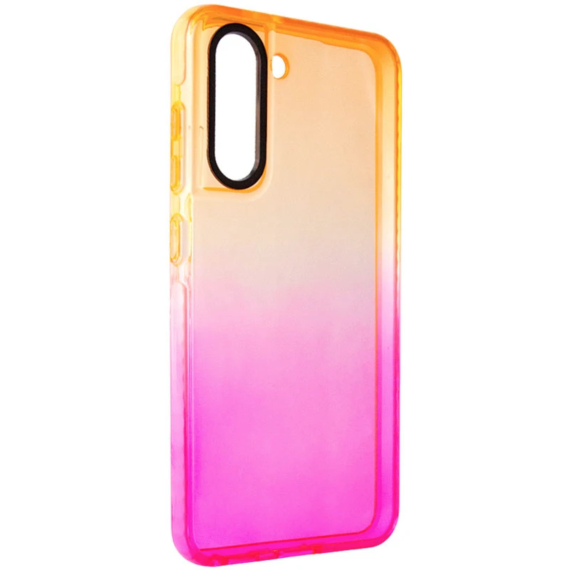 Чохол Sunny Gradient для Samsung S21 FE (помаранчевий/рожевий)