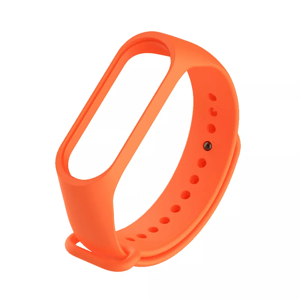 Ремінець Silicone Xiaomi Mi Band 7 (помаранчевий)