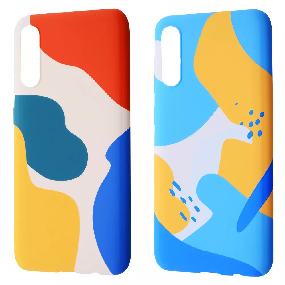 Чохол WAVE NEON X LUXO Minimalistic Case Samsung Galaxy A30s/A50 (A307F/A505F) (рожевий пісок/блакит