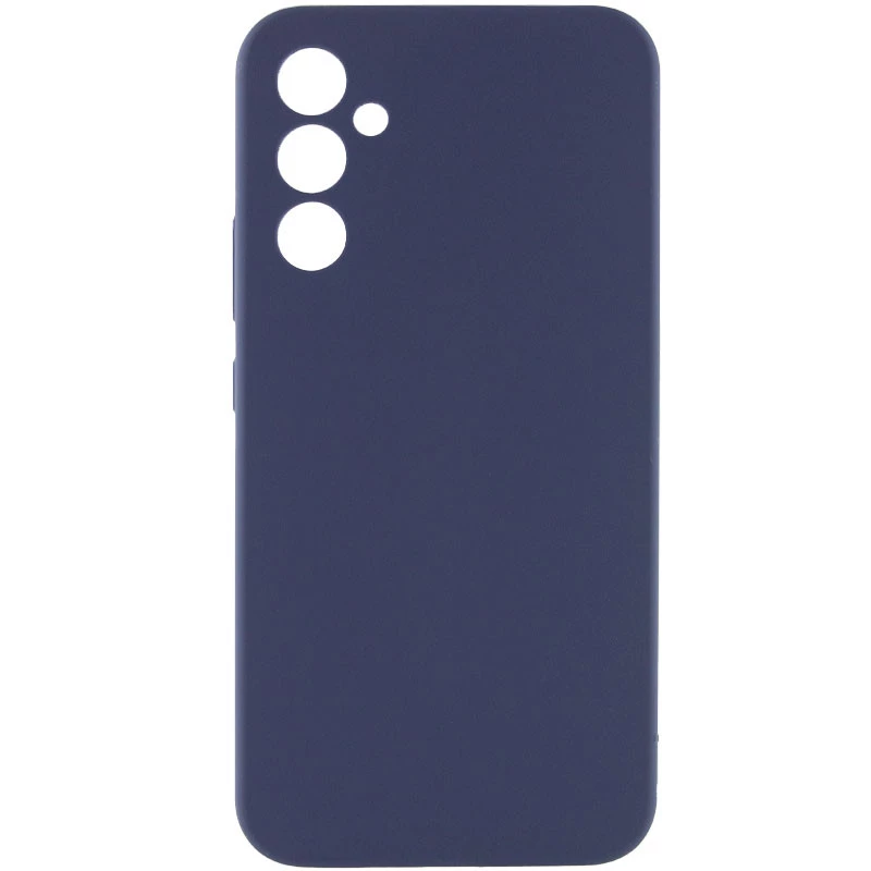 Чохол Silicone Cover Lakshmi Full Camera (AAA) для Samsung Galaxy A26 5G (Темно-синій/Midnight blue)