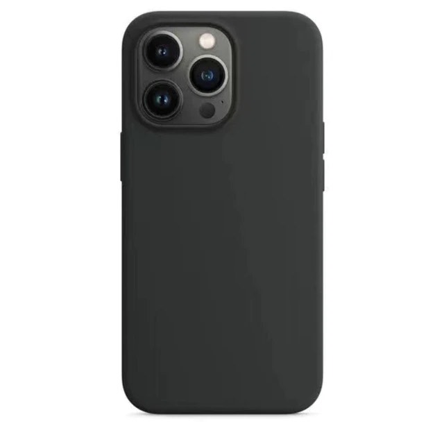 Чохол Silicone Case для iPhone 13 Pro with MagSafe Midnight (OEM)