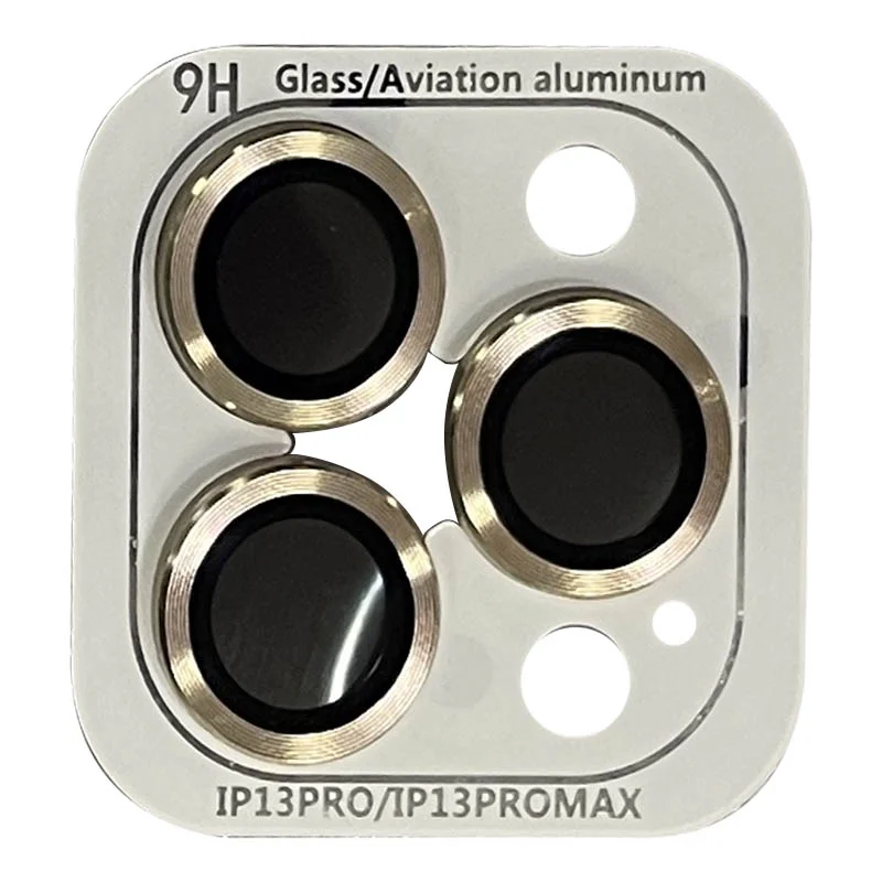 Захист камери Metal Classic на iPhone 13 Pro/13 Pro Max (золотий)