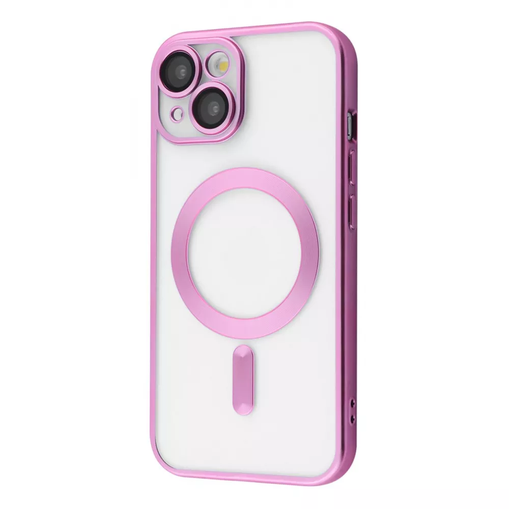 Чохол Metal Matte Case with Magnetic Ring iPhone 14 Pro (рожевий)