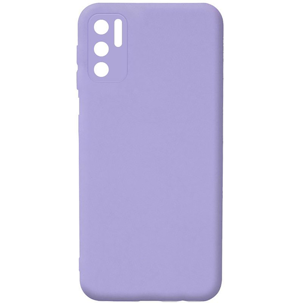 Чохол Silicone Cover Full Camera для Xiaomi Redmi Note 10 (Бузковий / Dasheen)