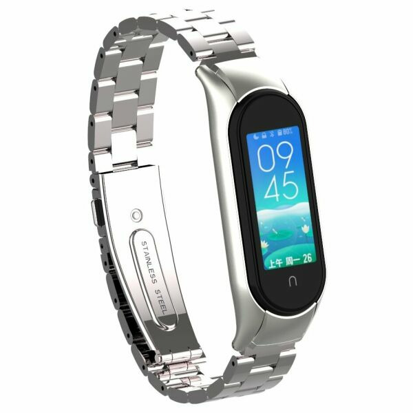Ремінець Steel для Xiaomi Mi Band 5 - Silver