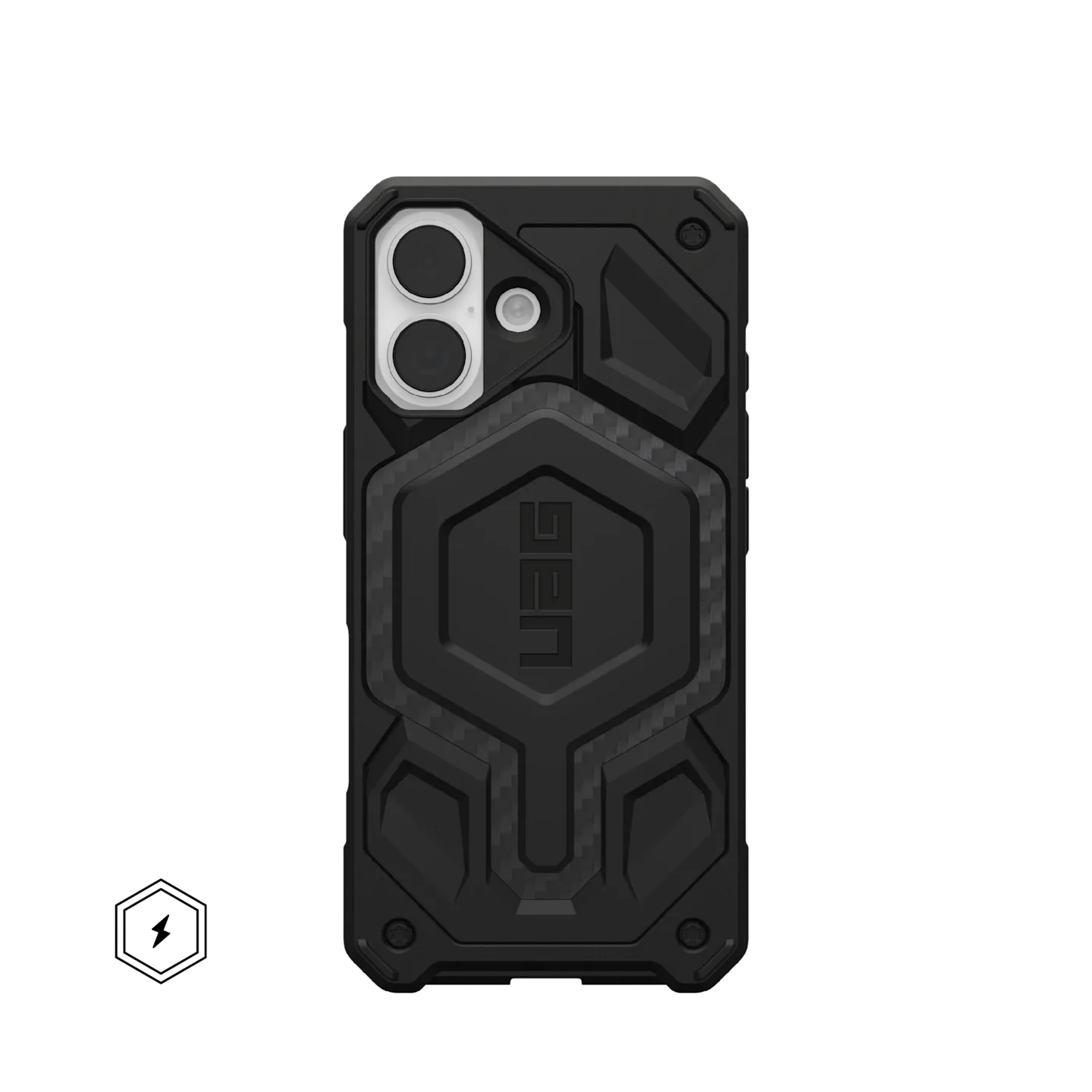 Чохол UAG для iPhone 17, Monarch Pro MagSafe, Carbon Fiber