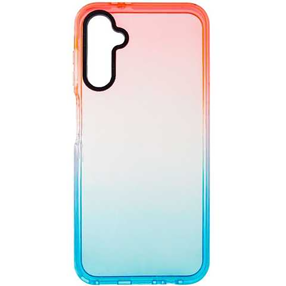 Чохол Sunny Gradient для Samsung S21 FE (рожевий/блакитний)