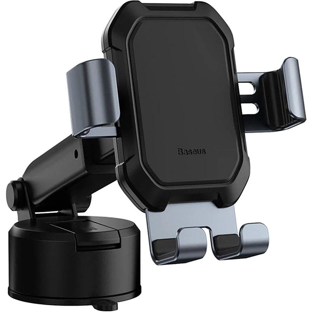 Тримач в машину Baseus Tank Gravity Car Mount With Suction Base (чорний)